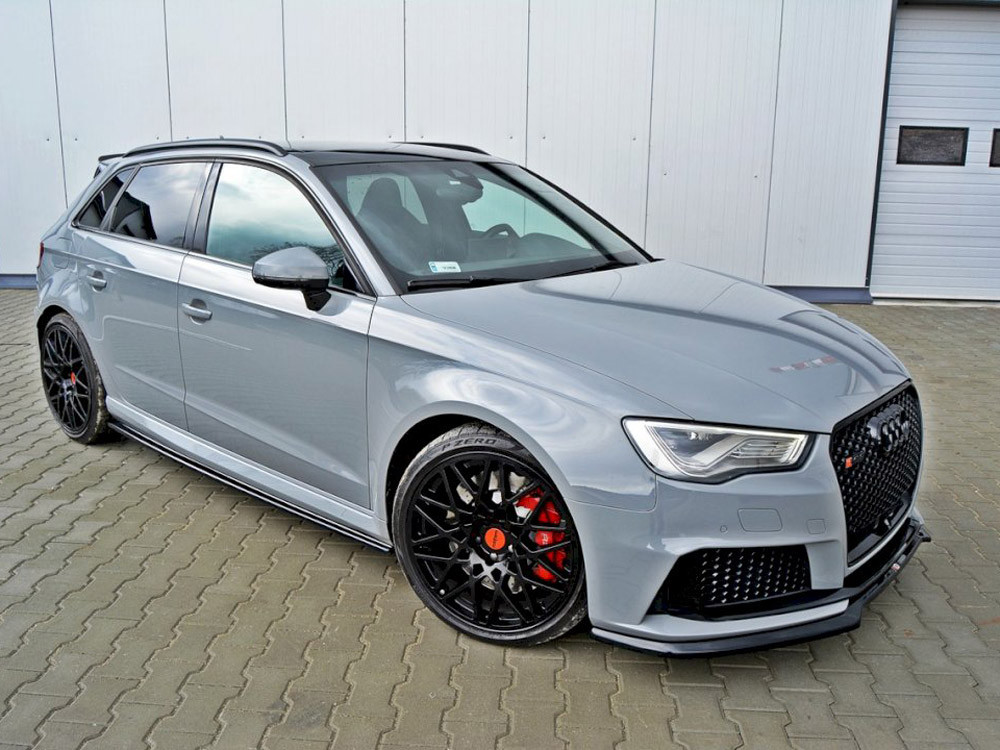 Maxton Side Skirts Diffusers Audi RS3 8VA Pre-facelift (2015-2016) Maxton Side Skirts Diffusers Audi RS3 8VA Pre-facelift (2015-2016)