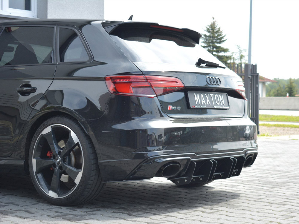 Maxton Rear Diffuser V.2 Audi RS3 8V FL Sportback Maxton Rear Diffuser V.2 Audi RS3 8V FL Sportback