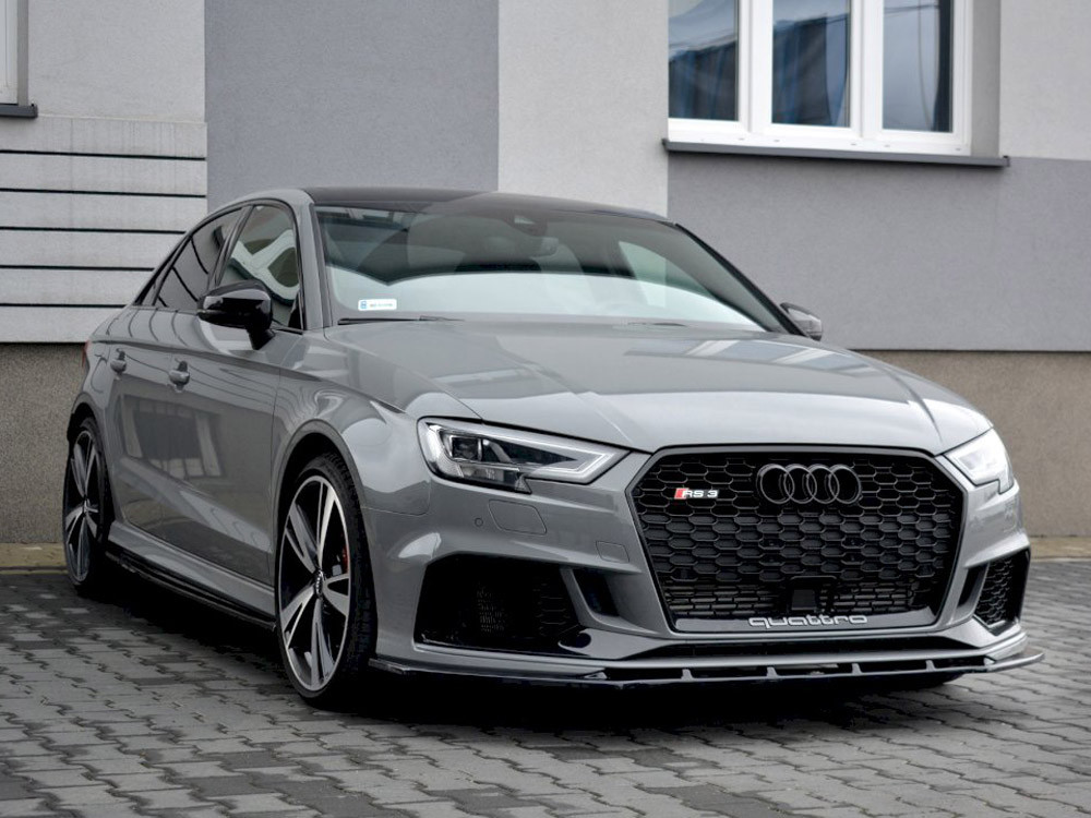 Maxton Front Splitter V.1 Audi RS3 8V Facelift Sedan