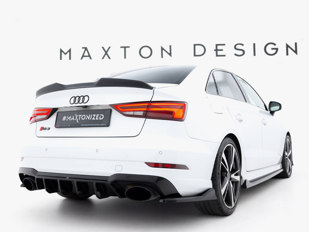 Maxton Rear Side Splitters V.5 Audi RS3 Sedan 8V Facelift