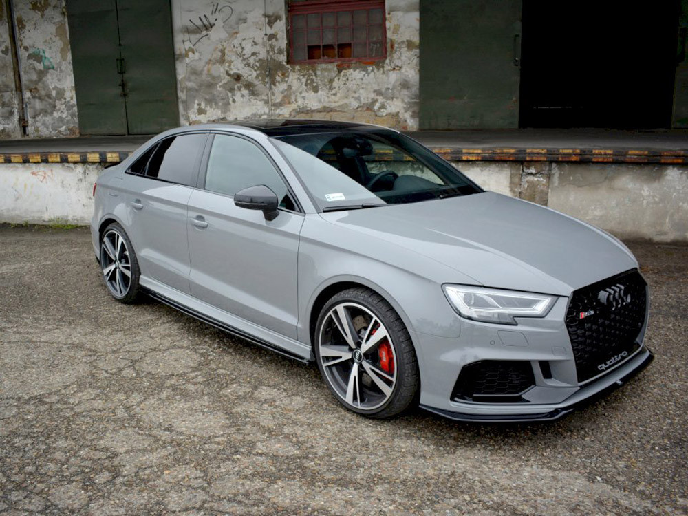 Maxton Side Skirts Diffusers Audi RS3 8V Facelift Sedan (2017-20) Maxton Side Skirts Diffusers Audi RS3 8V Facelift Sedan (2017-20)
