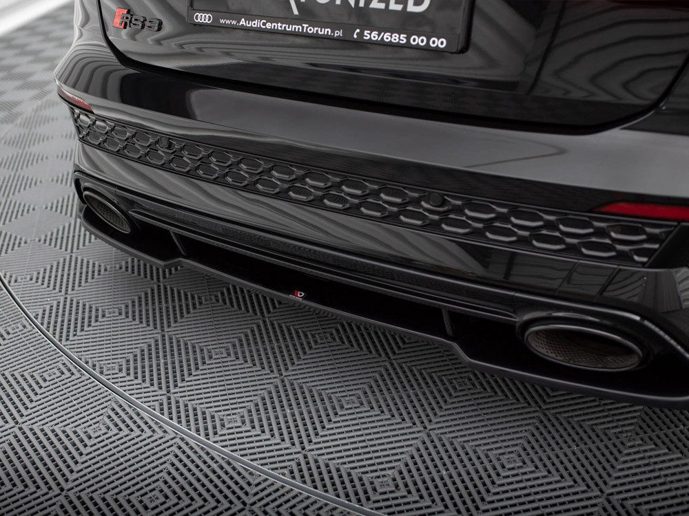 Maxton Central Rear Splitter Audi RS3 Sportback 8Y Maxton Central Rear Splitter Audi RS3 Sportback 8Y