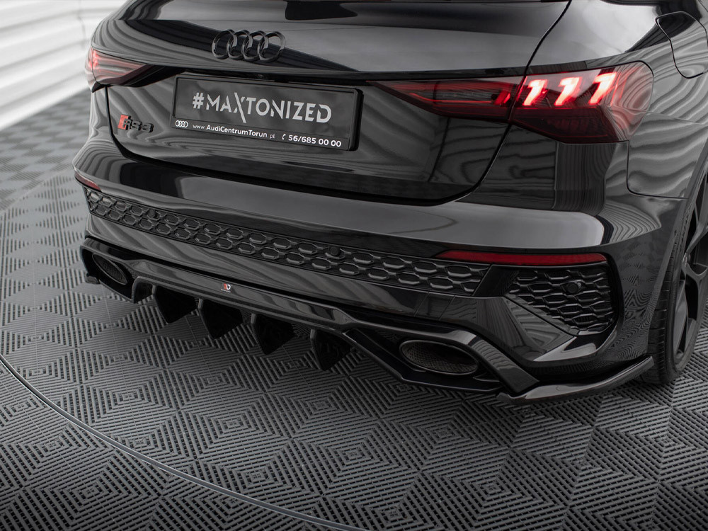 Maxton Rear Side Splitters V.2 Audi RS3 Sportback 8Y