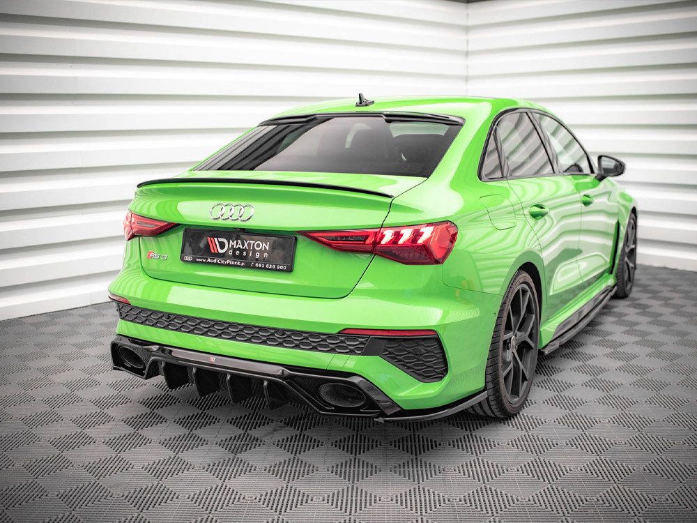 Maxton Rear Side Splitters Audi RS3 Sedan 8Y