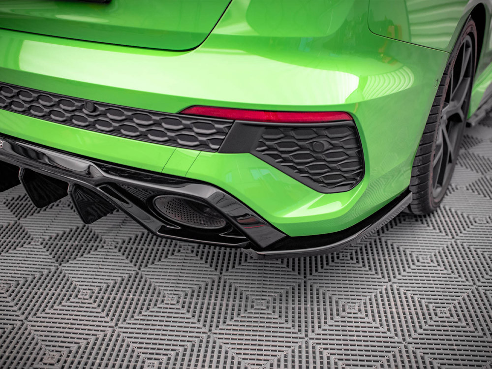 Maxton Rear Side Splitters Audi RS3 Sedan 8Y