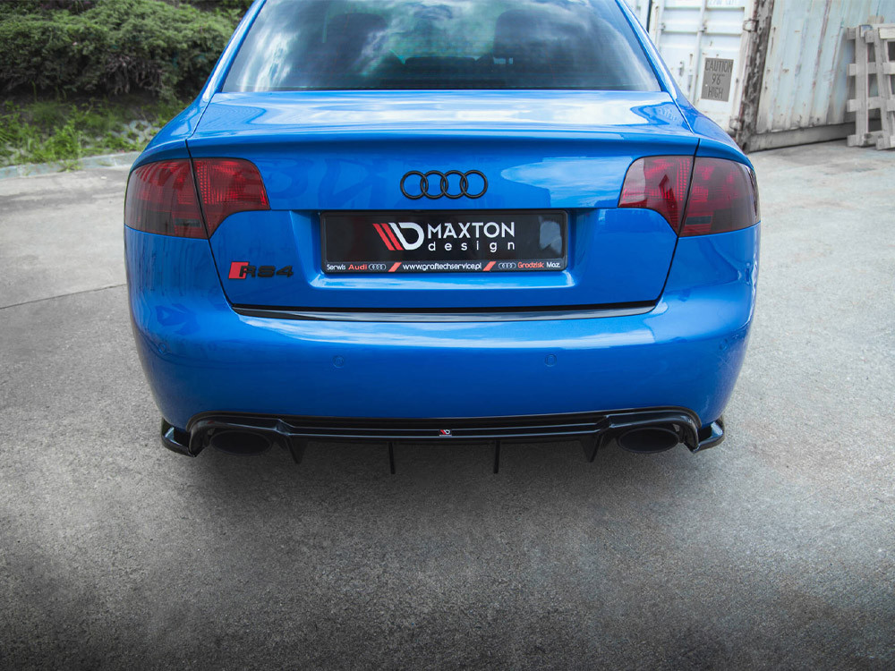 Maxton Rear Side Splitters V.2 Audi RS4 Sedan B7