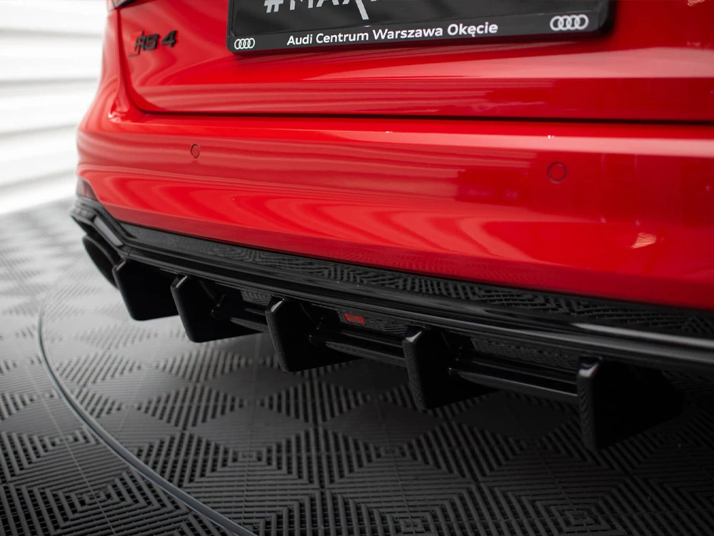 Maxton Rear Valance Audi RS4 B9 Avant