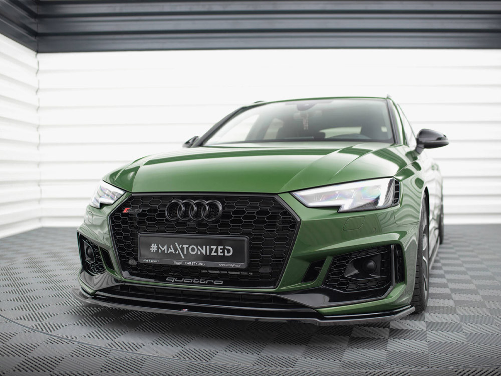 Maxton Front Splitter V.2 Audi RS4 B9