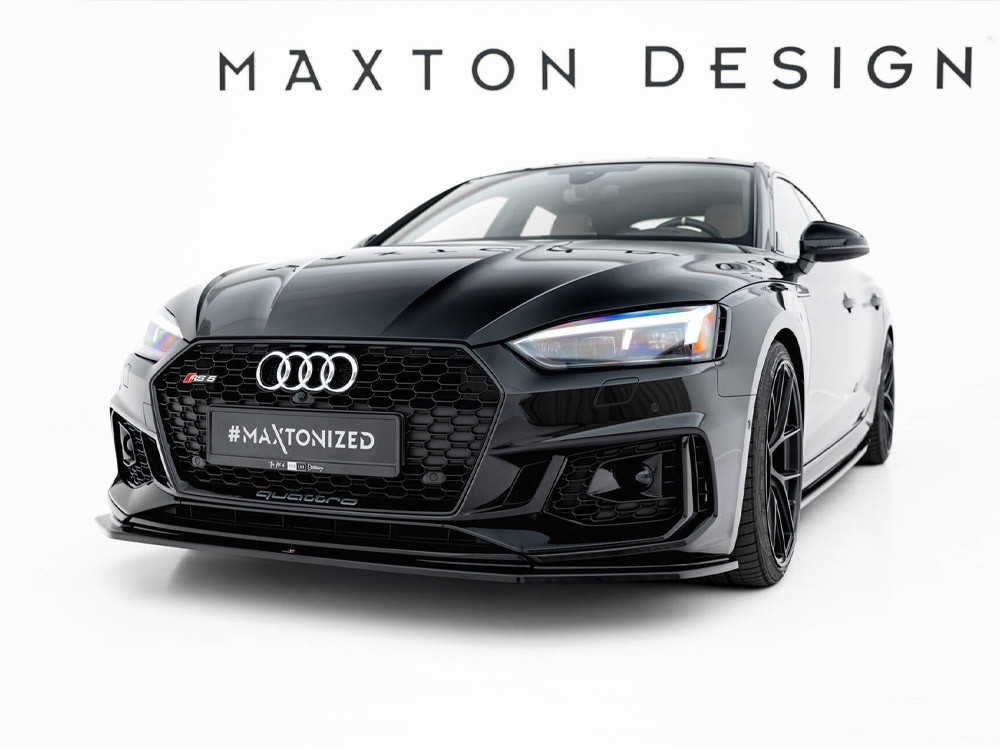Maxton Front Splitter V.2 Audi RS5 Coupe / Sportback F5