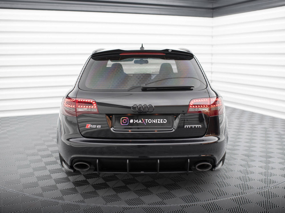 Maxton Rear Side Splitters Audi RS6 Avant C6