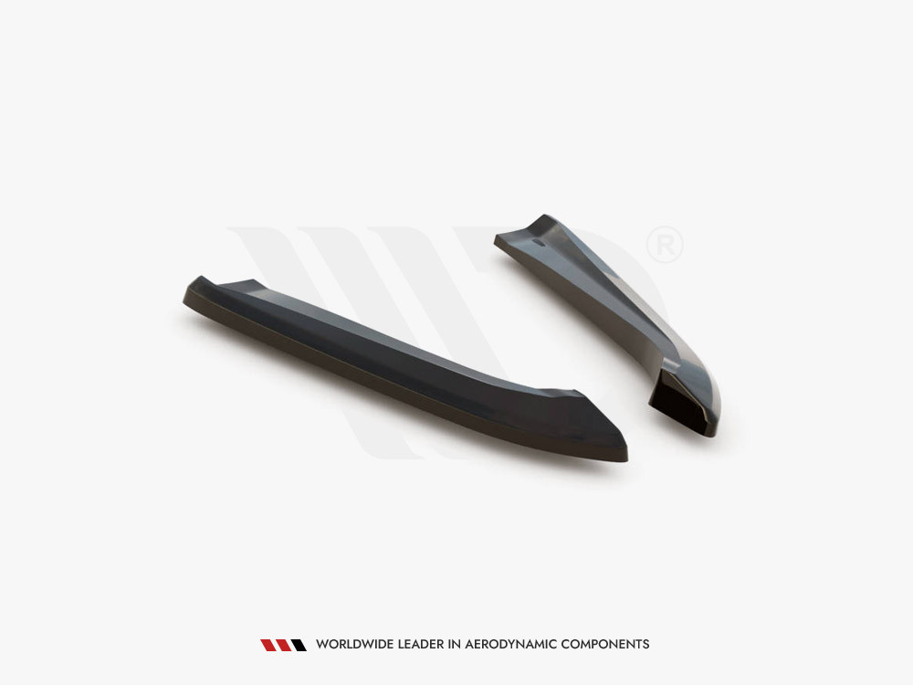 Maxton Rear Side Splitters Audi RS6 Avant C6