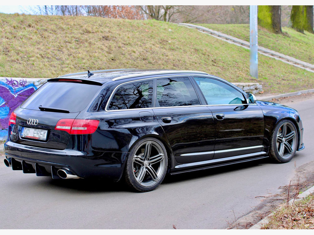 Maxton Side Skirts Diffusers Audi RS6 C6