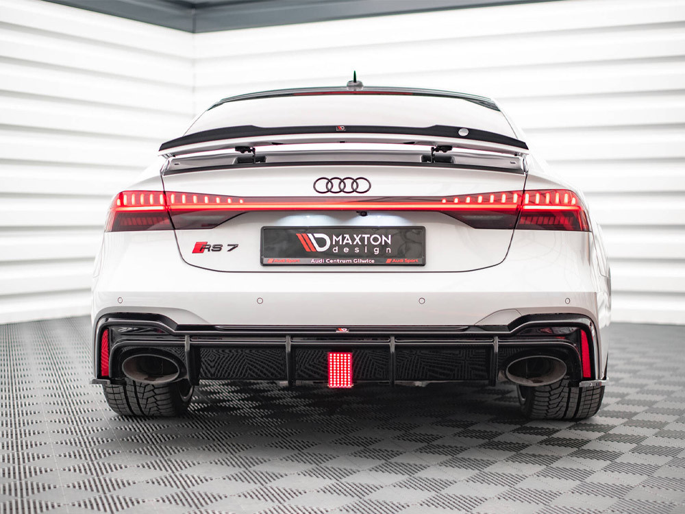 Maxton Rear Valance Audi RS6 C8 / RS7 C8 (Version with towbar)