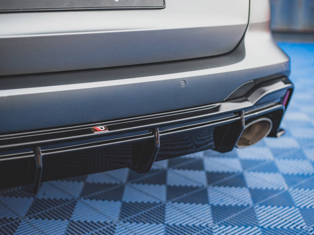 Maxton Rear Valance Audi RS6 C8 / RS7 C8 (Version with towbar)