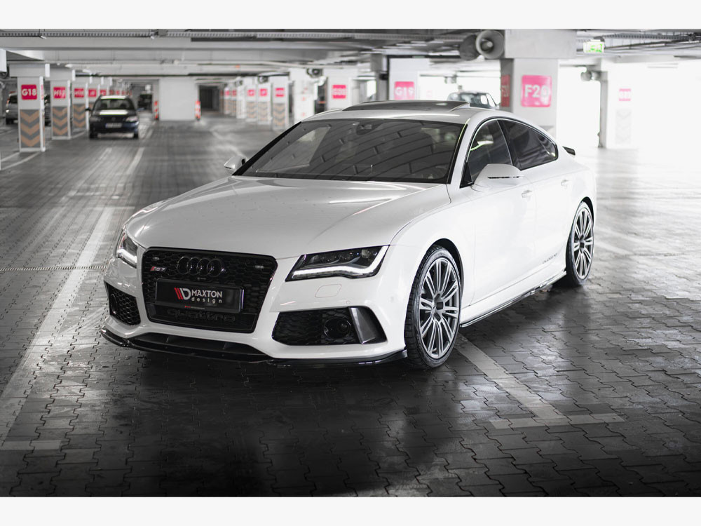 Maxton Front Splitter V.3 Audi RS7 C7 Maxton Front Splitter V.3 Audi RS7 C7
