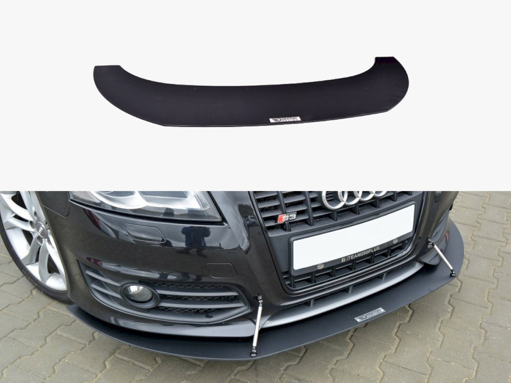 Maxton Front Racing Splitter Audi S3 8P (Facelift Model) 2009-2013