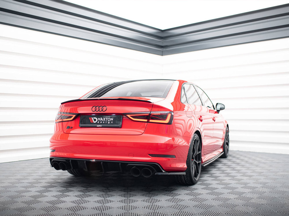 Maxton Rear Side Splitters Audi S3 Sedan 8V (2013-2016)