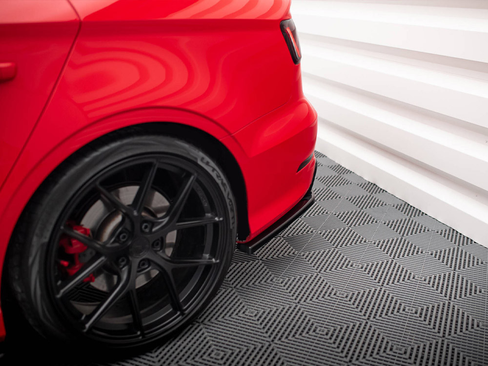 Maxton Rear Side Splitters Audi S3 Sedan 8V (2013-2016)