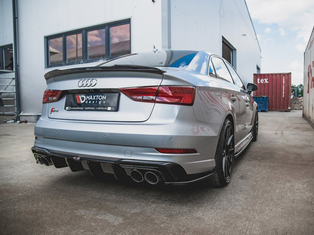 Maxton Rear Valance Audi S3 Sedan 8V Facelift (2016-2020)