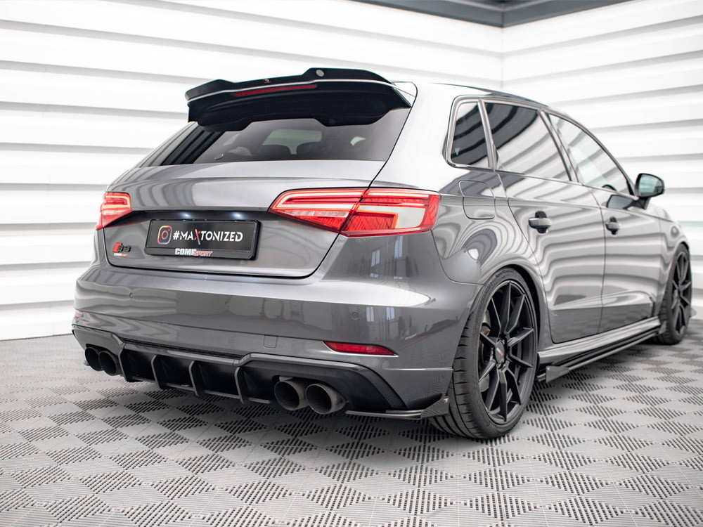 Maxton Spoiler CAP Audi S3 / A3 S-Line Sportback 8V Maxton Spoiler CAP Audi S3 / A3 S-Line Sportback 8V