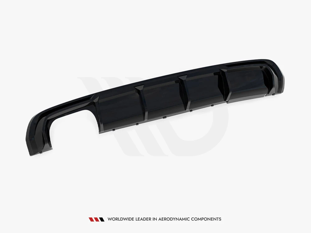 Maxton Rear Valance Audi A3 S-Line Sportback 8V (Version with dual exhausts tips on one side) Maxton Rear Valance Audi A3 S-Line Sportback 8V (Version with dual exhausts tips on one side)