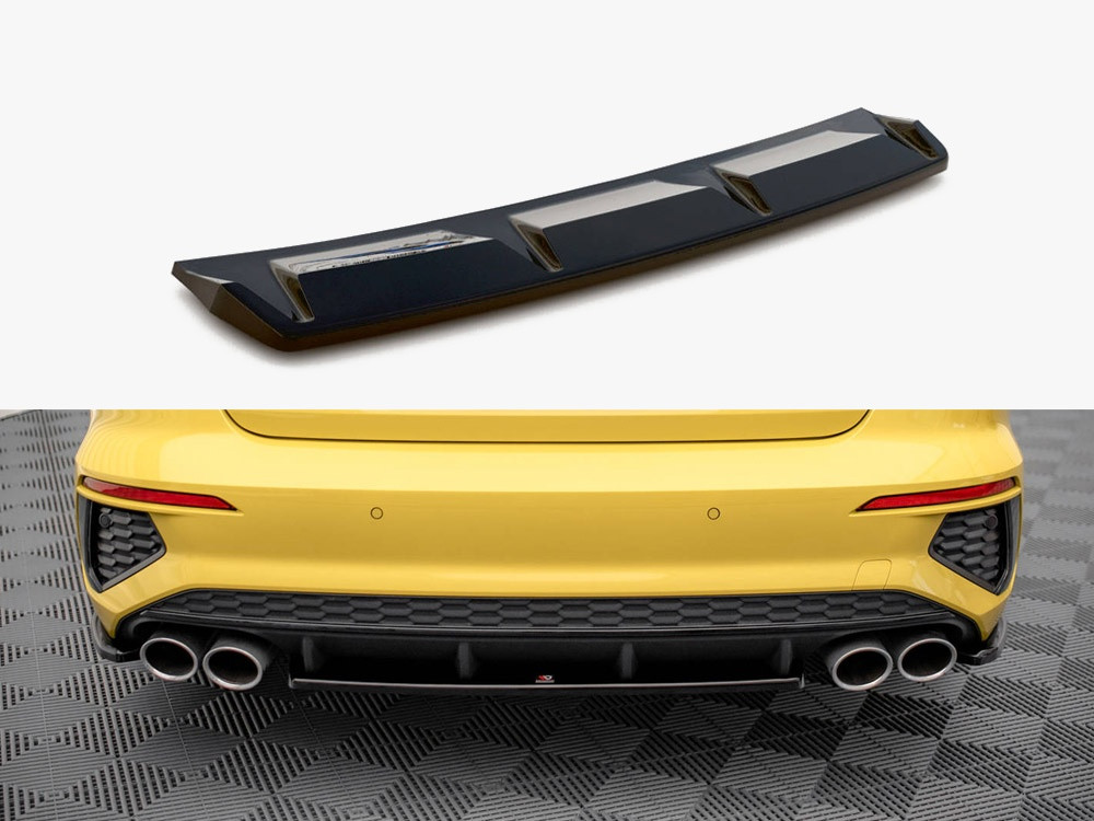Maxton Central Rear Splitter Audi S3 Sedan 8Y