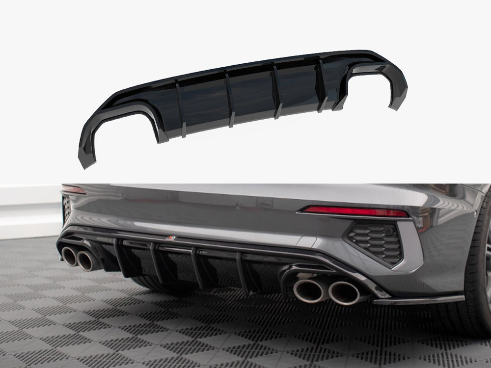 Maxton Rear Valance Audi S3 Sedan 8Y Maxton Rear Valance Audi S3 Sedan 8Y