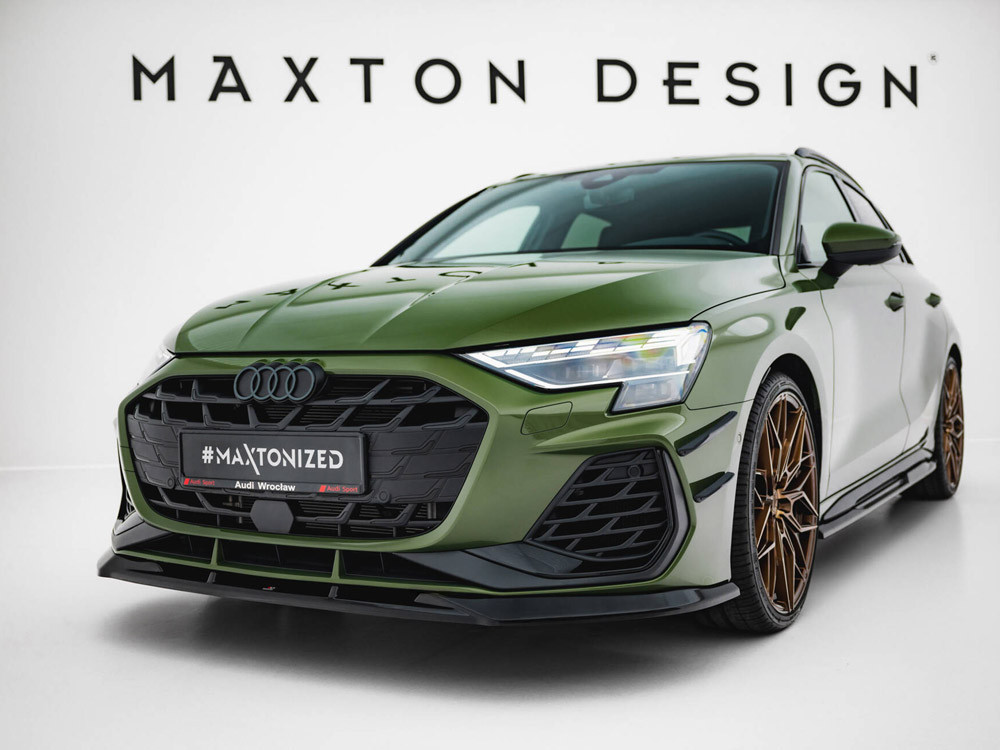 Maxton Front Splitter V.1 Audi S3 Sportback / A3 S-Line Sportback