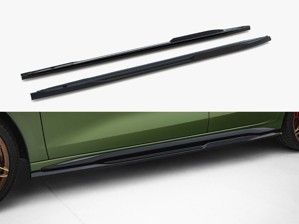 Maxton Side Skirts Diffusers V.2 Audi S3 Sportback / A3 S-Line Sportback 8Y Facelift Maxton Side Skirts Diffusers V.2 Audi S3 Sportback / A3 S-Line Sportback 8Y Facelift
