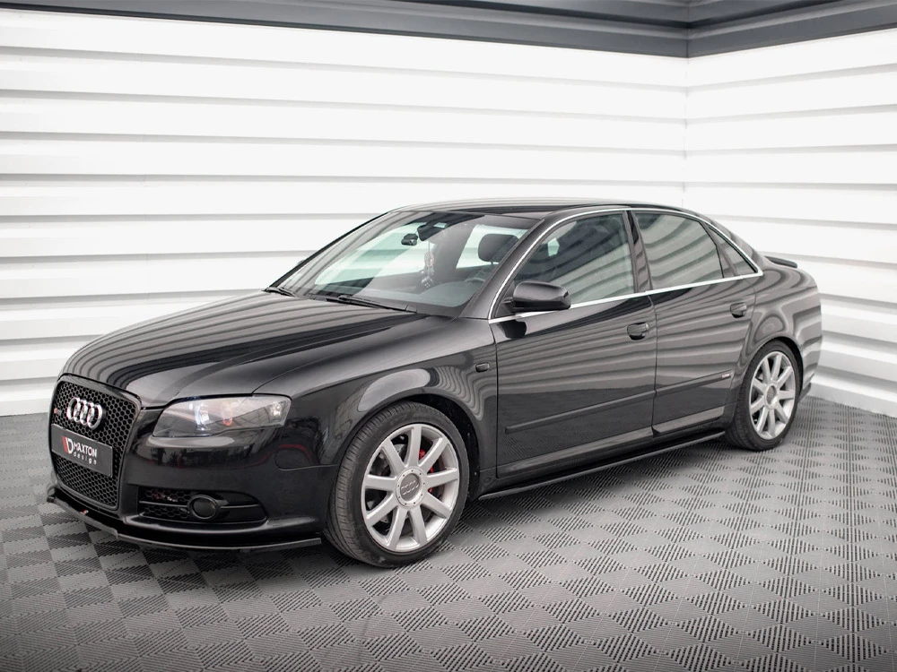 Maxton Side Skirts Diffusers V.1 Audi S4 / A4 / A4 S-Line B6 / B7