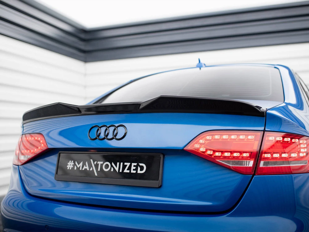 Maxton Spoiler CAP 3D Audi A4 Sedan B8 Maxton Spoiler CAP 3D Audi A4 Sedan B8