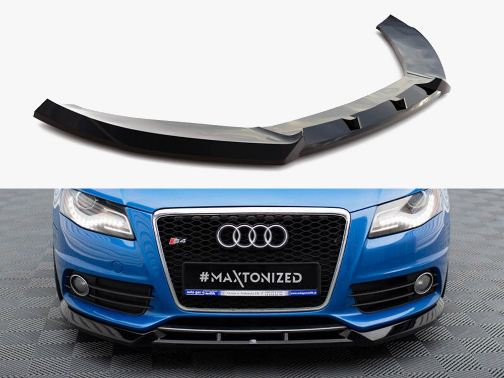 Maxton Front Splitter V.4 Audi S4 / A4 S-Line B8