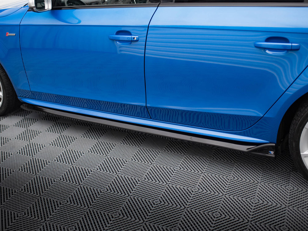 Maxton Side Skirts Diffusers V.4 Audi A4 / A4 S-Line / S4 B8