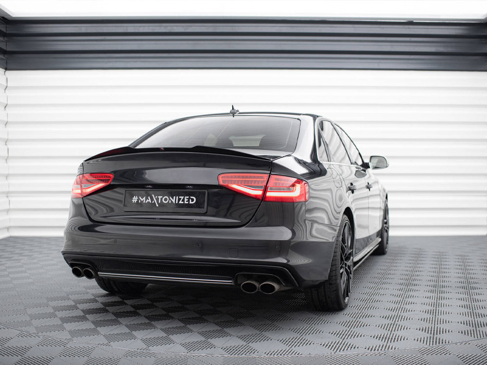 Maxton Spoiler CAP Audi S4 B8 Facelift Sedan