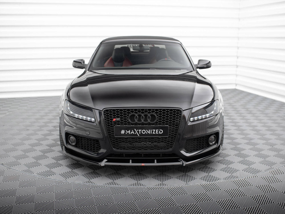 Maxton Front Splitter V.2 Audi S5 / A5 S-Line 8T Maxton Front Splitter V.2 Audi S5 / A5 S-Line 8T