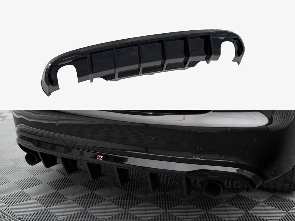 Maxton Rear Valance Audi A5 Coupe / Cabrio S-Line 8T (Version with single exhausts on both sides) Maxton Rear Valance Audi A5 Coupe / Cabrio S-Line 8T (Version with single exhausts on both sides)