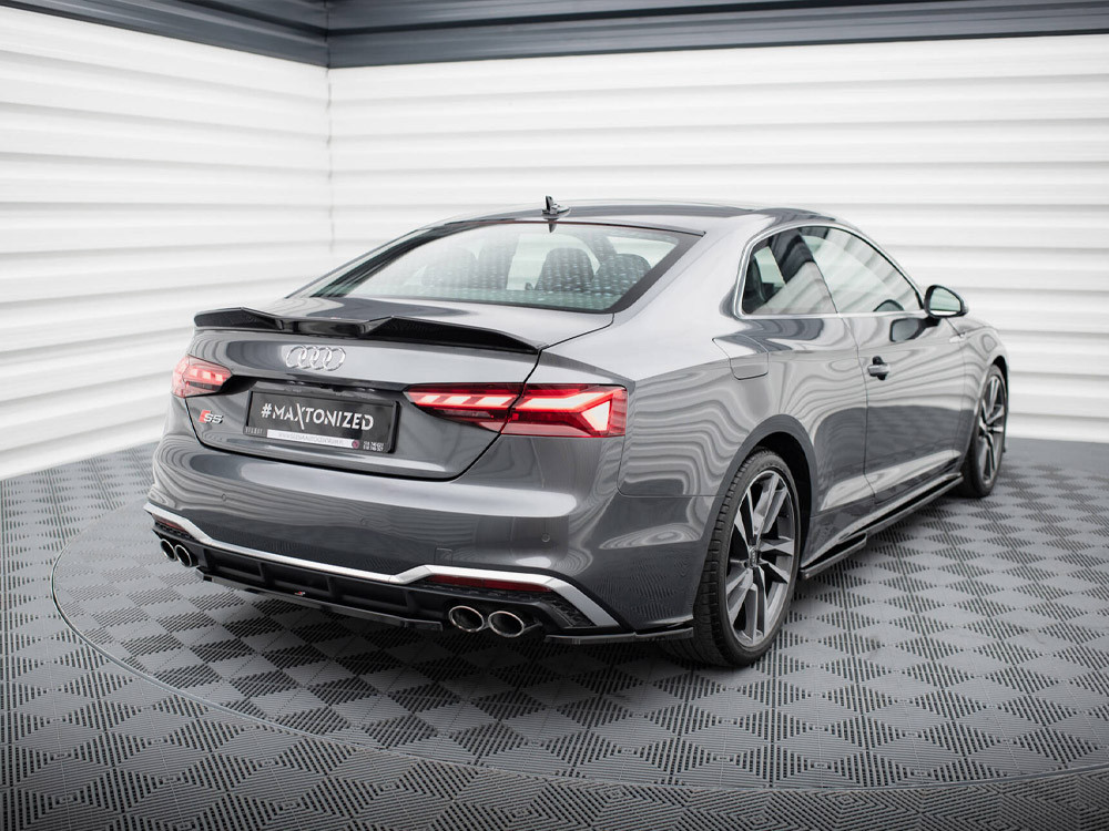 Maxton Rear Side Splitters Audi S5 Sportback / Coupe F5 Facelift Maxton Rear Side Splitters Audi S5 Sportback / Coupe F5 Facelift