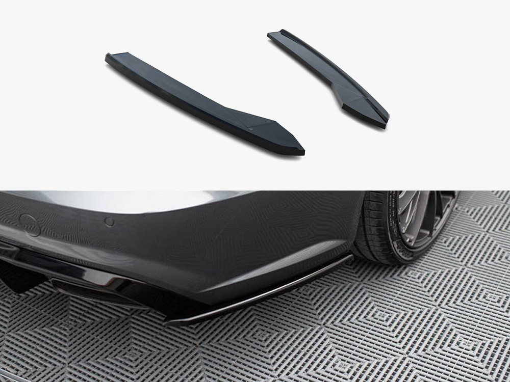 Maxton Rear Side Splitters Audi S6 / A6 S-Line / A6 C7 FL