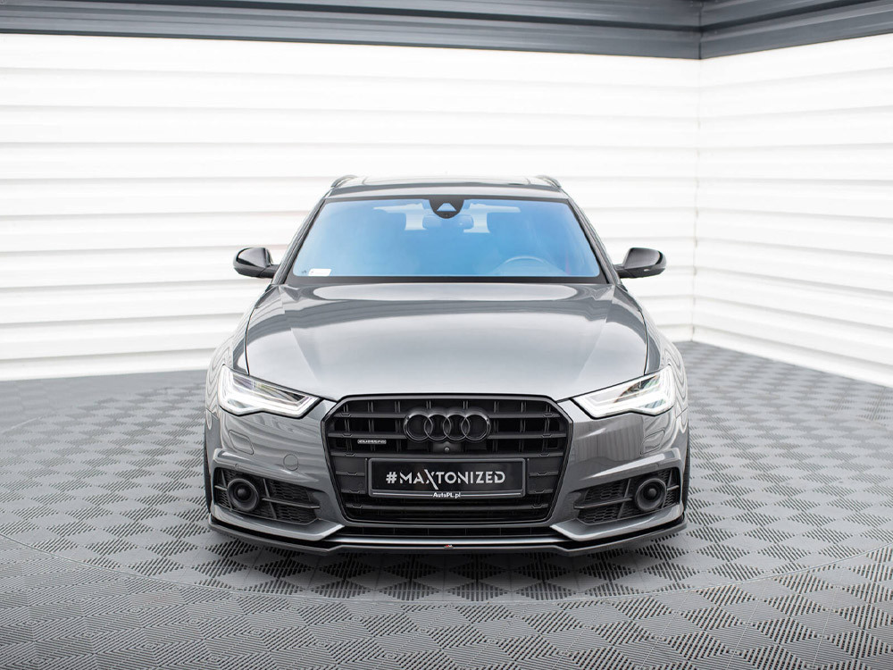 Maxton Front Splitter V.2 Audi A6 / A6 C7 S-Line / S6 C7 Facelift Maxton Front Splitter V.2 Audi A6 / A6 C7 S-Line / S6 C7 Facelift