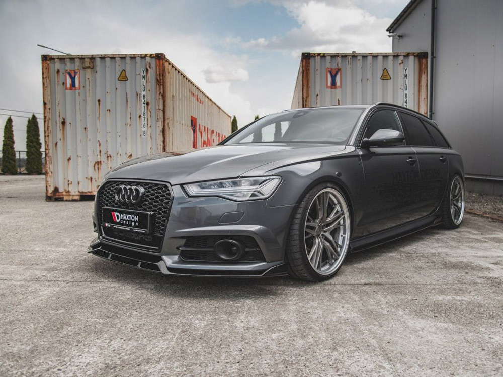 Maxton Front Splitter Audi A6 / A6 C7 S-Line / S6 C7 Facelift
