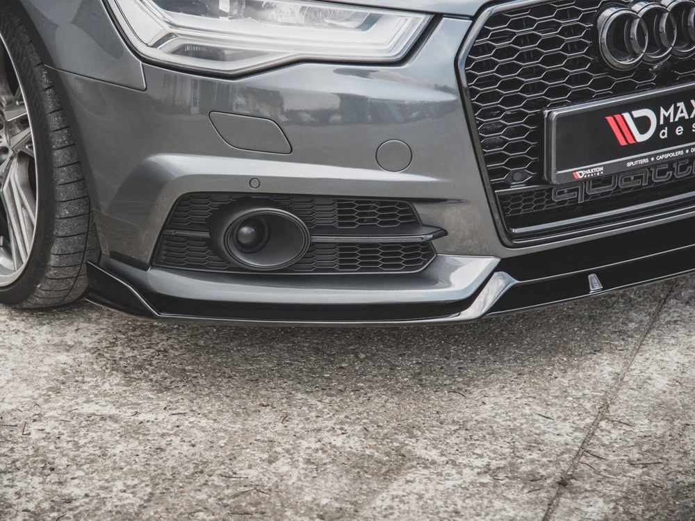 Maxton Front Splitter Audi A6 / A6 C7 S-Line / S6 C7 Facelift