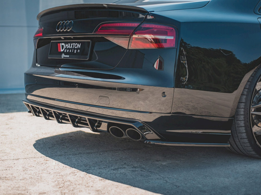 Maxton Rear Side Splitters V.2 Audi S8 D4 Facelift (2015-2017)