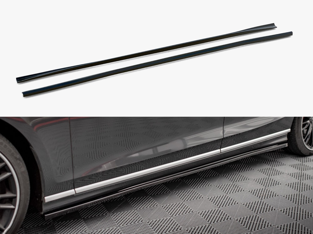 Maxton Side Skirts Diffusers Audi S8 / A8 S-Line D5
