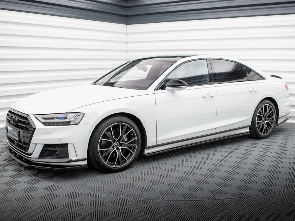 Maxton Side Skirts Diffusers Audi S8 / A8 S-Line D5