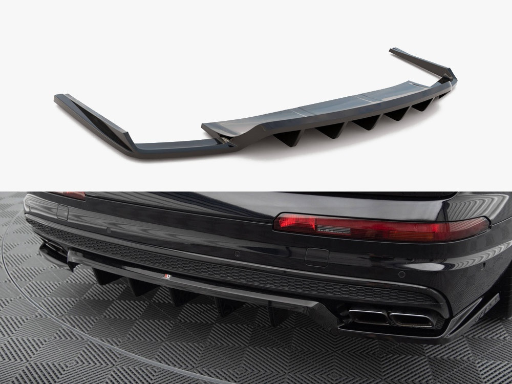 Maxton Central Rear Splitter (Vertical Bars) Audi SQ7 Mk2 Maxton Central Rear Splitter (Vertical Bars) Audi SQ7 Mk2