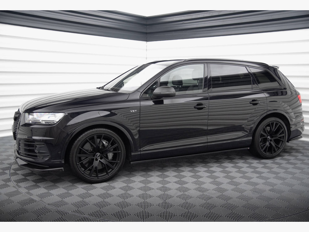 Maxton Side Skirts Diffusers V.2 Audi SQ7 / Q7 S-Line Mk2 Maxton Side Skirts Diffusers V.2 Audi SQ7 / Q7 S-Line Mk2