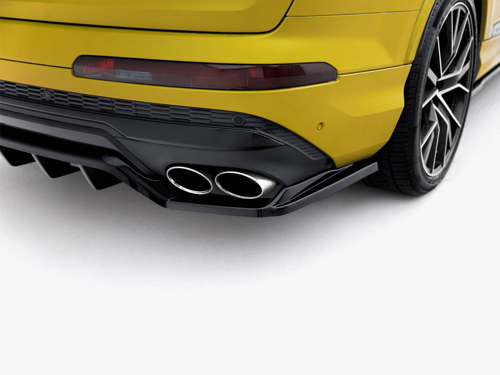 Maxton Rear Splitter (Vertical Bars) Audi SQ7 Mk2 (4M) Facelift
