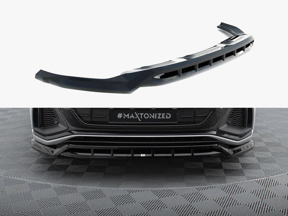 Maxton Front Splitter V.2 Audi SQ8 / Q8 S-Line Mk1