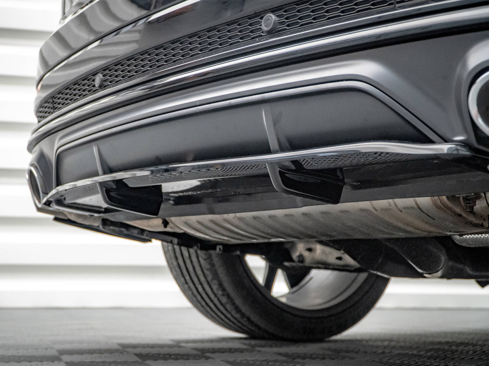 Maxton Central Rear Splitter (Vertical Bars) V.1 Audi SQ8 Mk1 Maxton Central Rear Splitter (Vertical Bars) V.1 Audi SQ8 Mk1