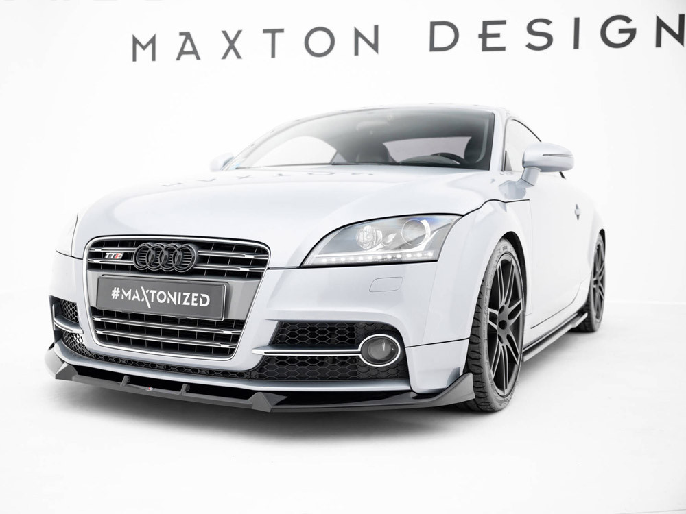 Maxton Front Splitter V.3 Audi TT S / TT S-Line 8J Facelift Maxton Front Splitter V.3 Audi TT S / TT S-Line 8J Facelift